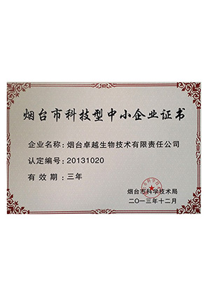 煙臺(tái)市科技型中小企業(yè)